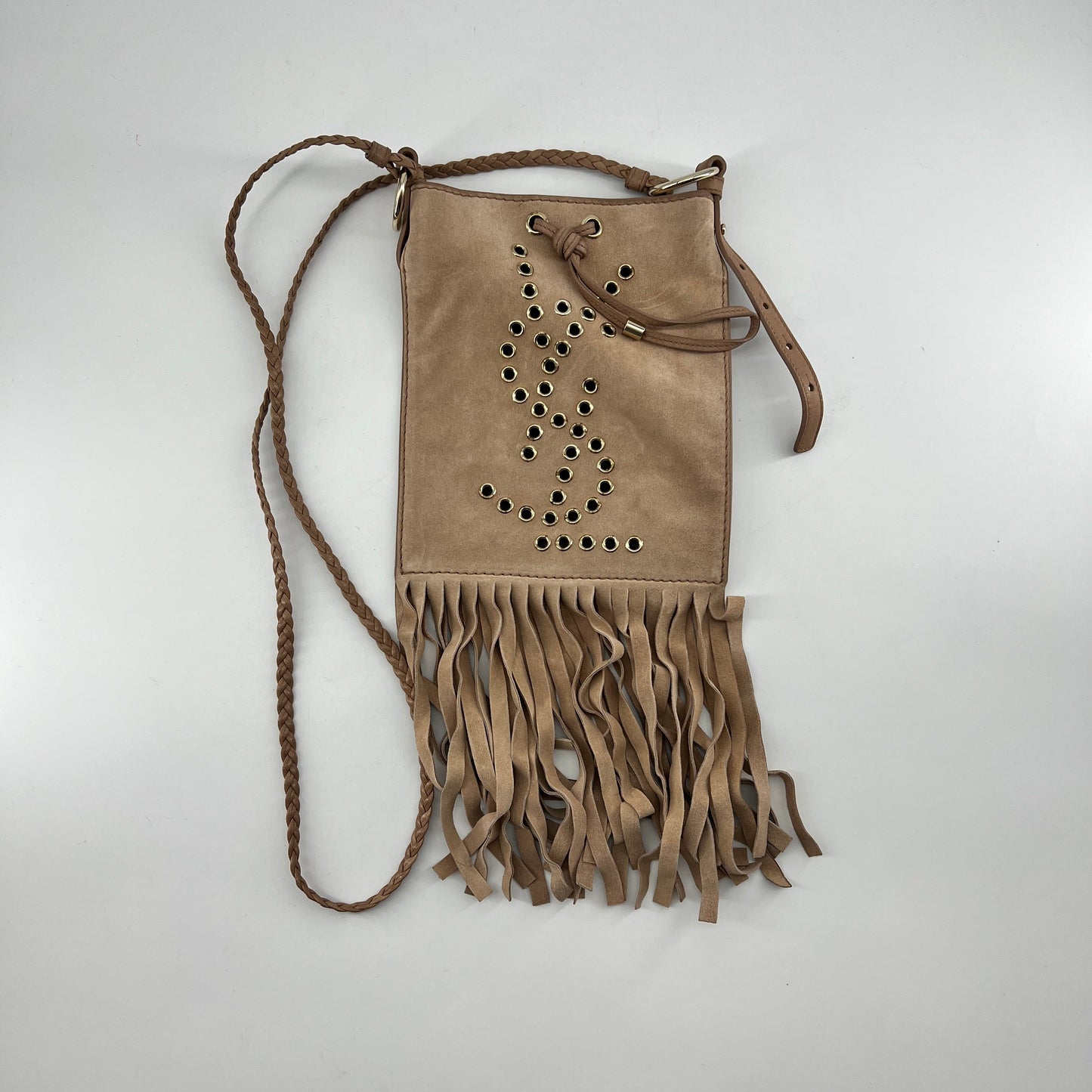 Yves Saint Laurent Suede Tassel Bag TWS