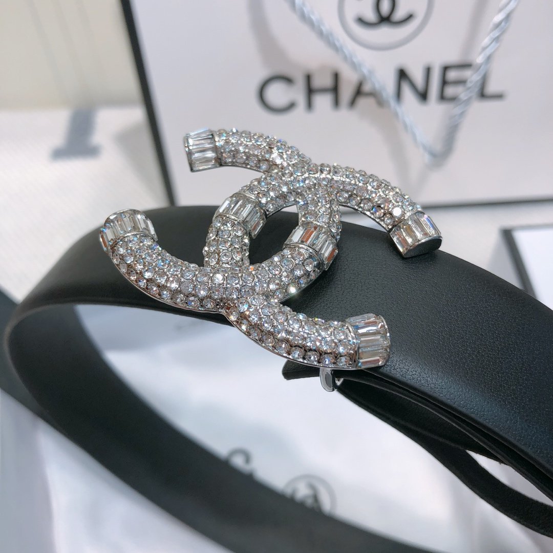 Leather Belt Chanel