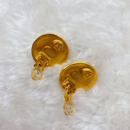 Chanel Gold Earrings