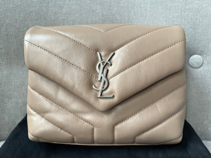 Yves Saint Laurent (YSL) Beige Toy Lou Lou