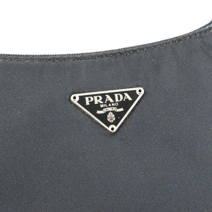 Prada Nylon Hand Bag Shoulder Bag Pouch Black Nero MV519