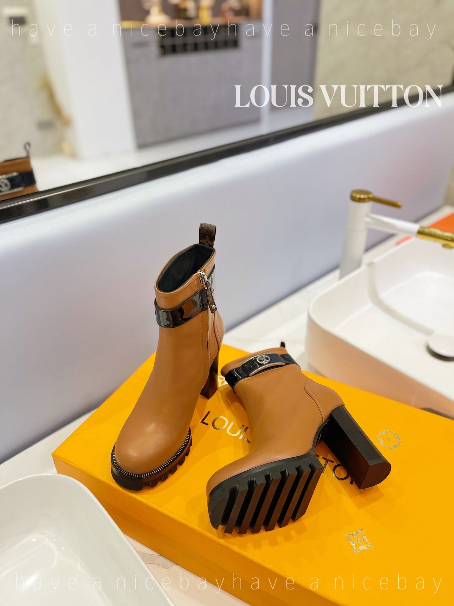 Premium  Louis Vuitton  BOOTS 035