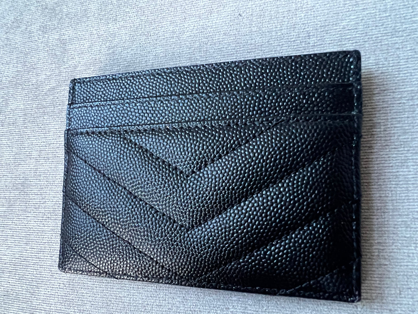 Yves Saint Laurent (YSL) Black Card Holder