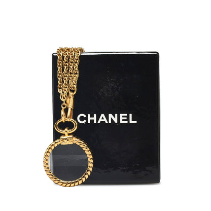 CHANEL Pendant Necklace Costume Necklace