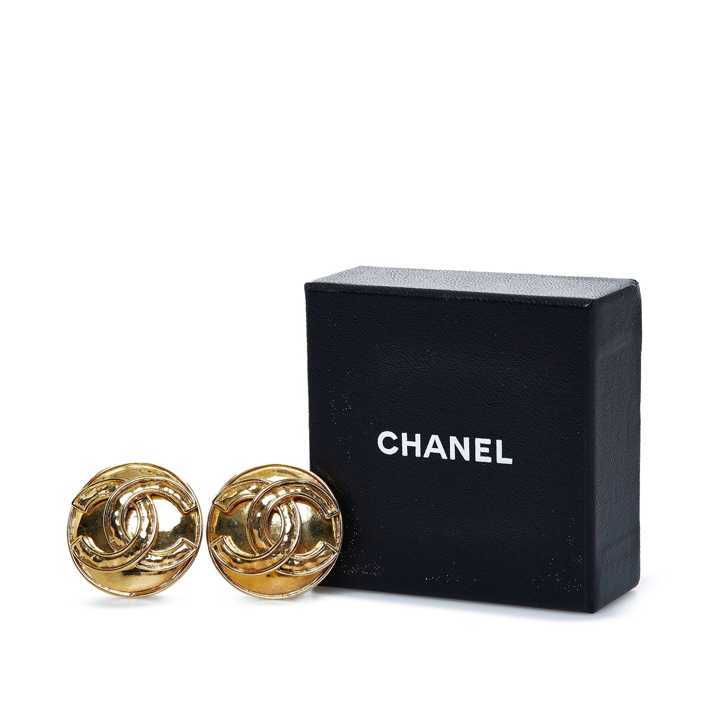 CHANEL CC Clip-On Earrings Costume Earrings