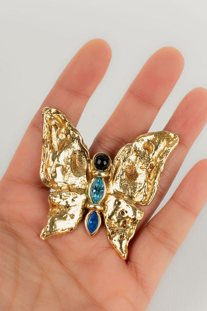 Broche papillon Yves Saint Laurent