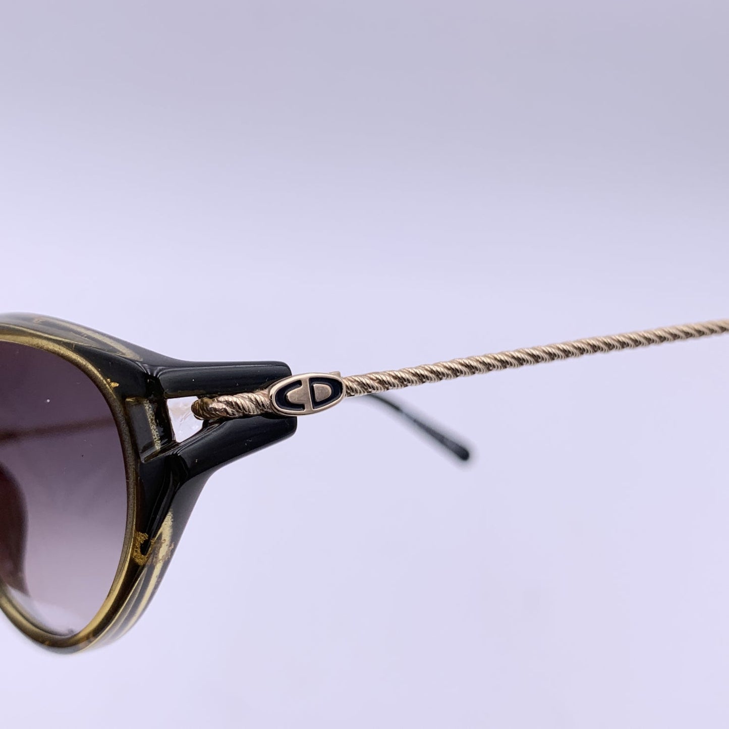 CHRISTIAN DIOR Vintage Cat-Eye Sunglasses 2577 90 Optyl 60/14 125Mm