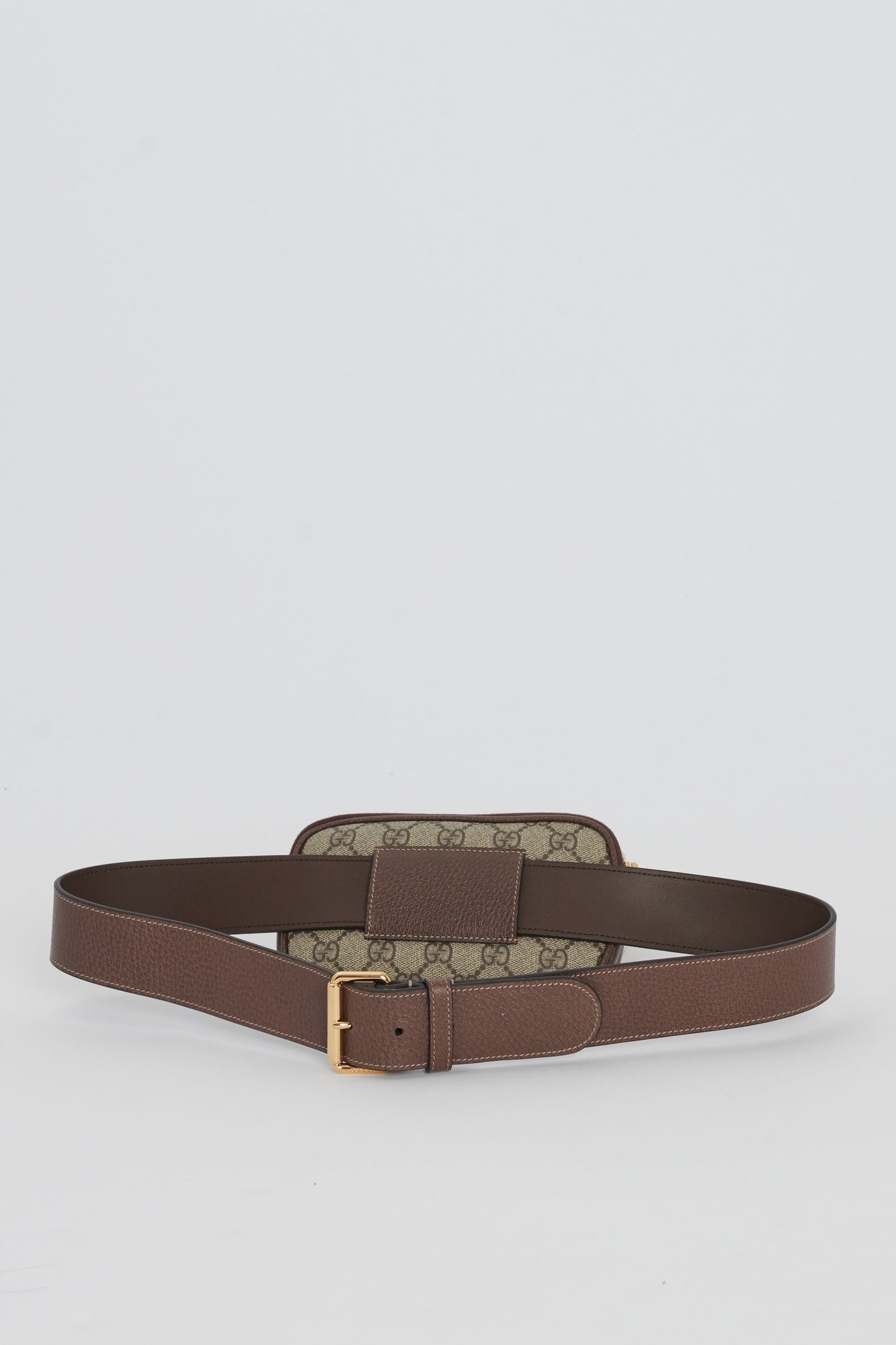 Gucci Monogram Canvas Ophidia Belt Bag