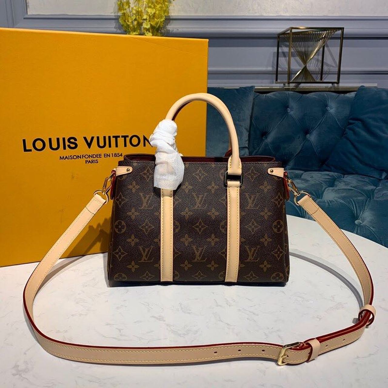 Louis Vuitton Open BB Bag 27cm Monogram Canvas Spring/Summer