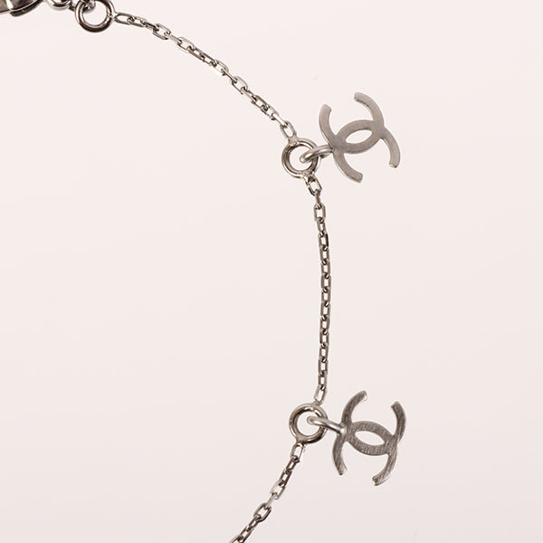 CHANEL 6 Mini Cc Mark Charm Bracelet