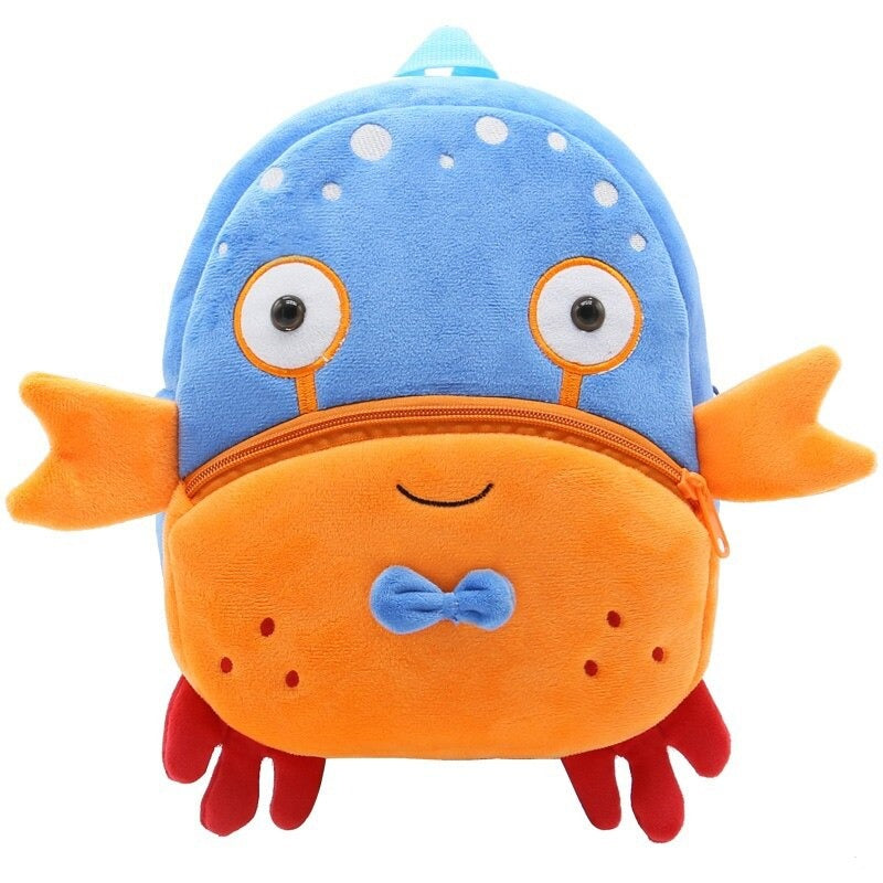 Cartoon Kids Plush Mini Kindergarten bag