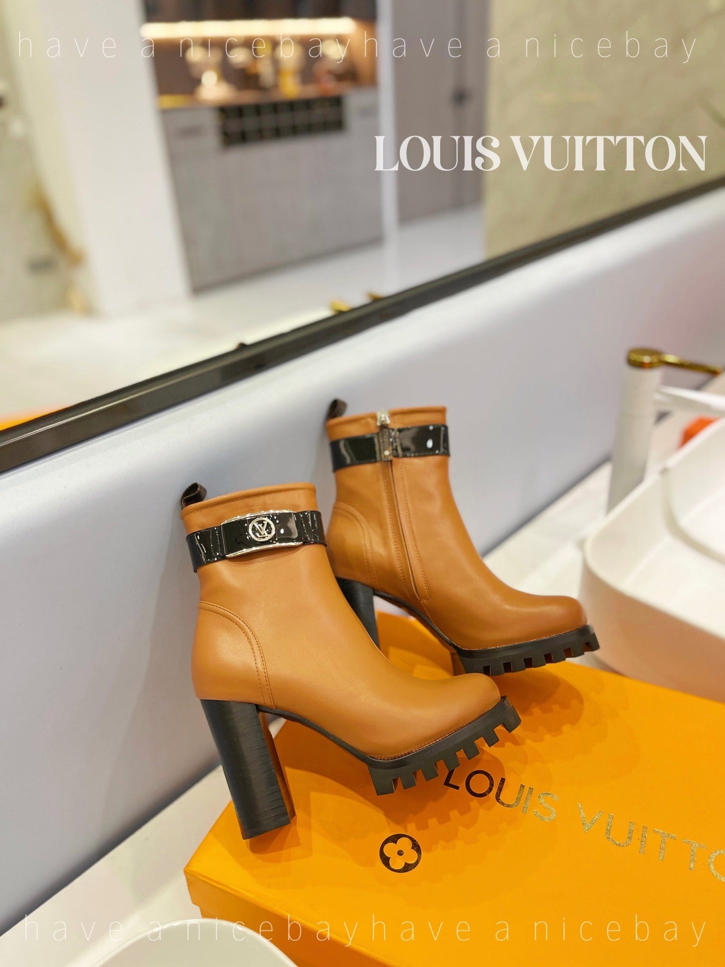 Premium  Louis Vuitton  BOOTS 035