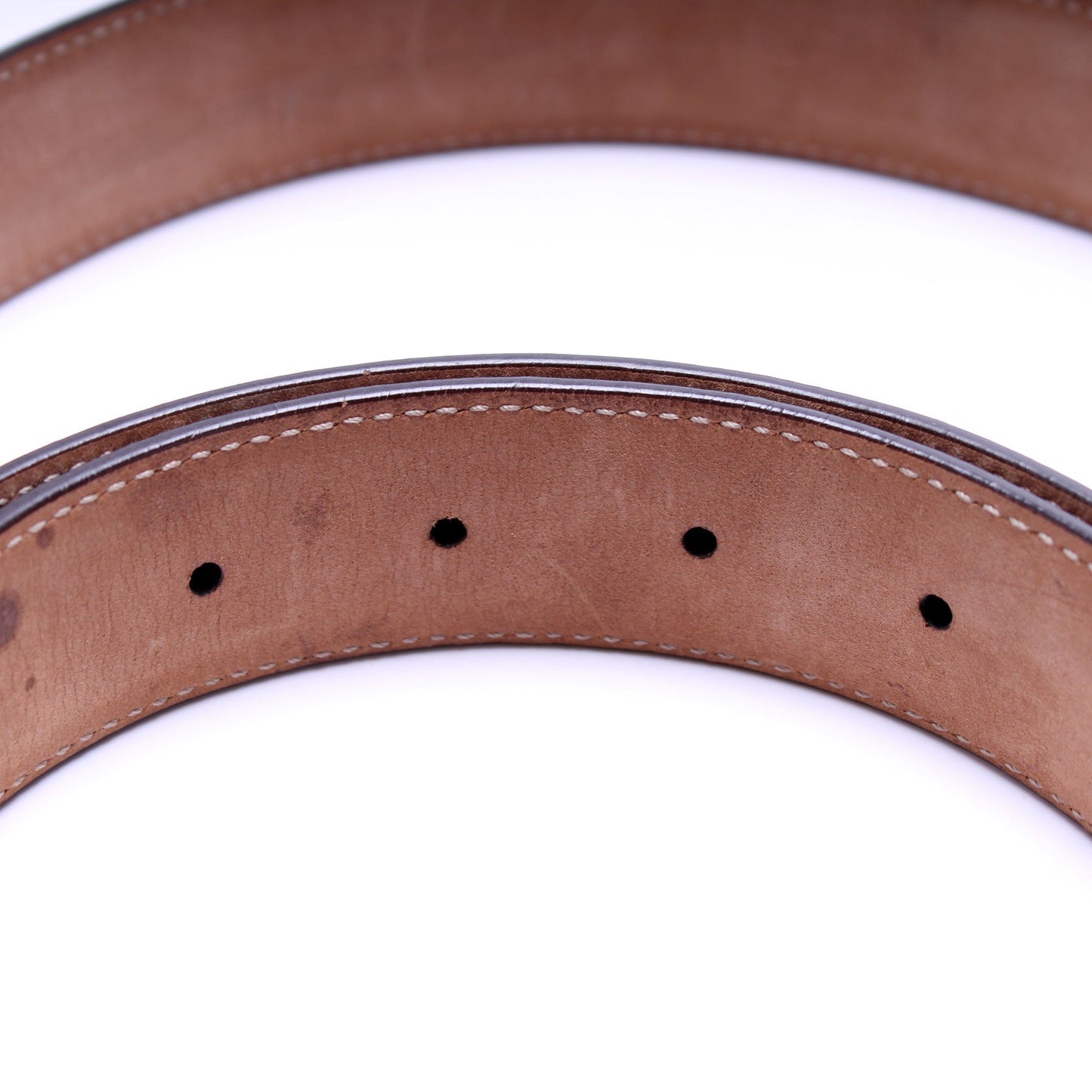 Gucci Interlocking G Leather Belt Size 115/46