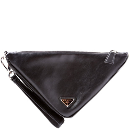 Prada 1NE039 Calfskin Triangle Pouch