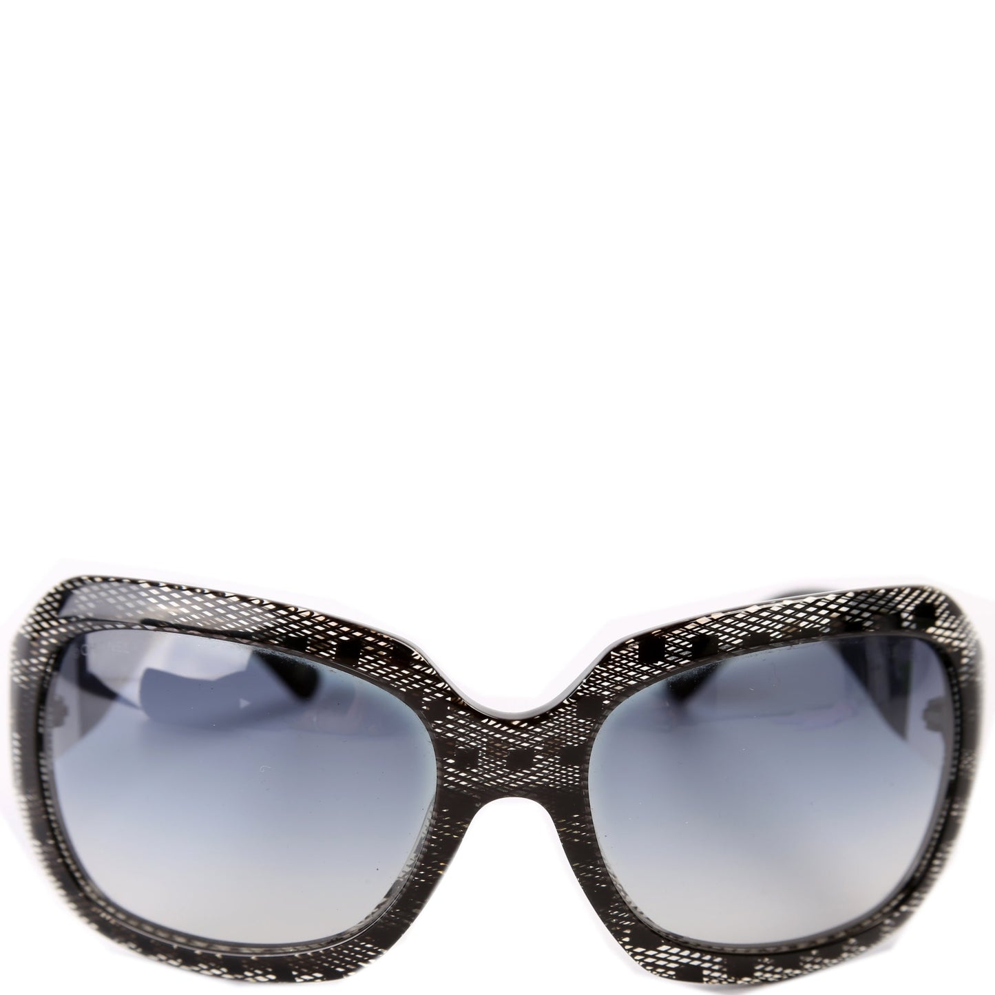 Chanel CC Lace Efect Acetate Sunglasses