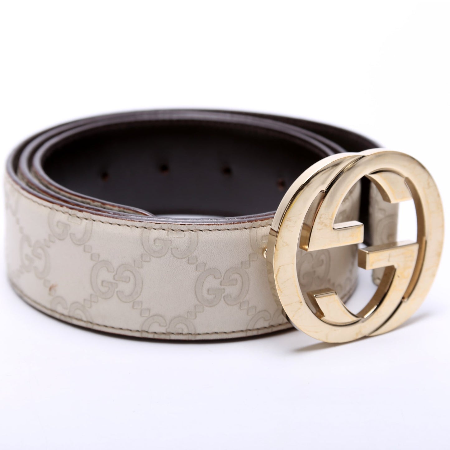 Gucci Interlocking Web Belt Size 90/36