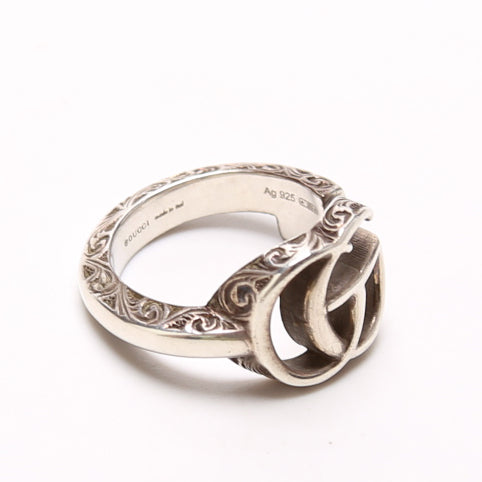 Gucci Key Aged Ring 925 Size 4.5