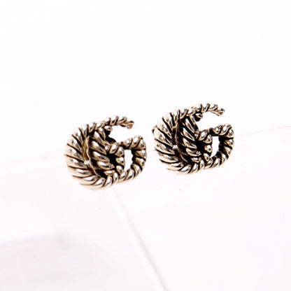 Gucci Torchon Earrings 925