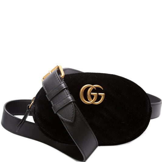 Gucci Marmont Velvet Belt Bag