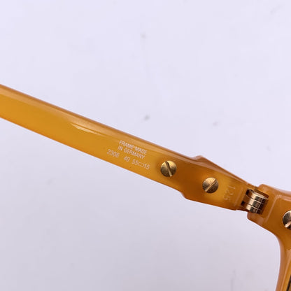 CHRISTIAN DIOR Vintage Orange Acetate Sunglasses 2306 40 55/15 125Mm