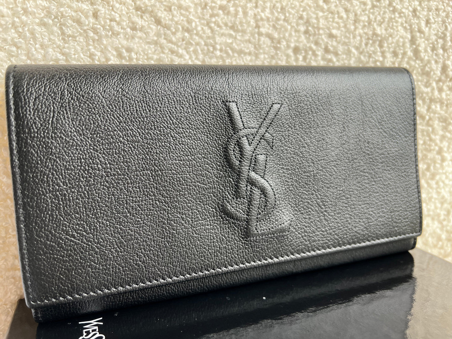 Yves Saint Laurent (YSL) Black Belle de Jour Wallet