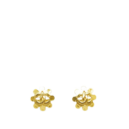 CHANEL CC Clip-On Earrings Costume Earrings