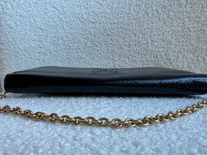 Yves Saint Laurent (YSL) Black Belle de Jour Chain Wallet