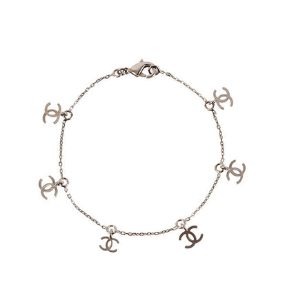 CHANEL 6 Mini Cc Mark Charm Bracelet