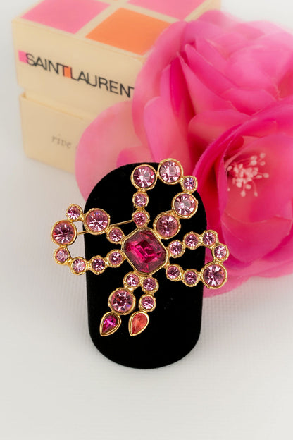 Broche noeud Yves Saint Laurent