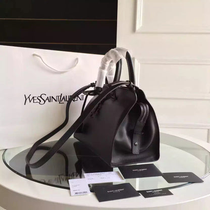 Yves Saint Laurent Small So Black Monogram Cabas Bag