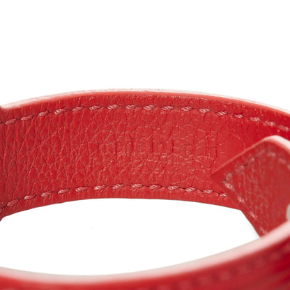 louis vuitton epi bracelet red leather ladies