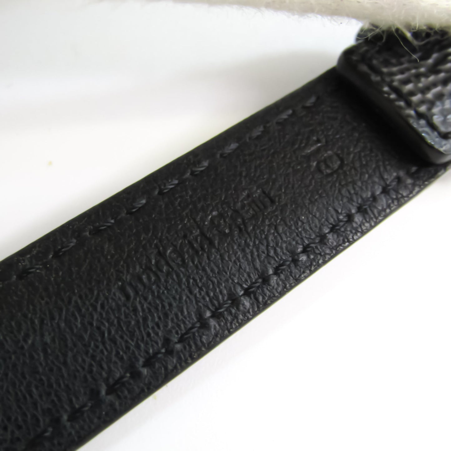 Louis Vuitton Damier Graphite Brass Recuff M6690E Damier Graphite Bracelet Damier Graphite