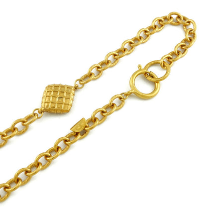 CHANEL Necklace Long Gold Ladies Metal