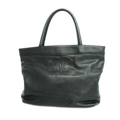 CHANEL   Tote Bag Women's Caviar Leather Black