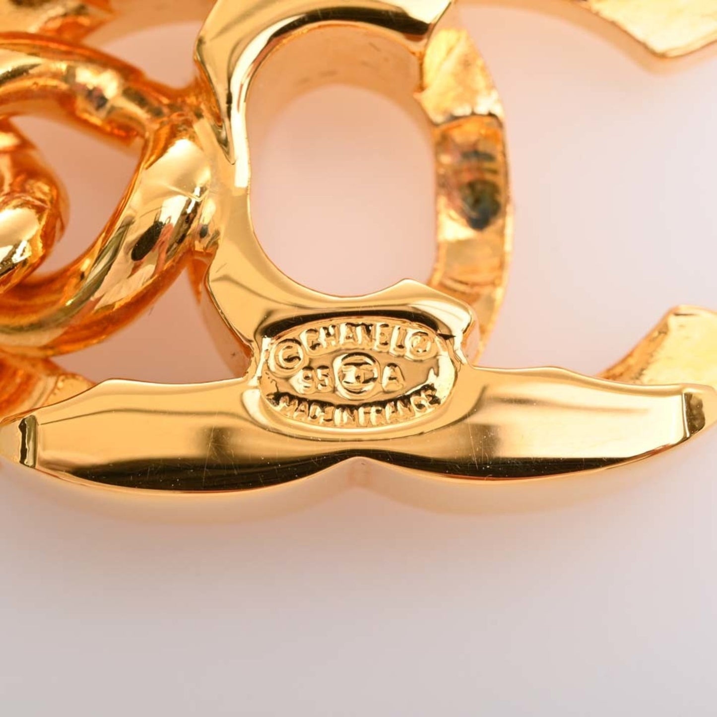 CHANEL Cocomark Turnlock Bracelet Gold Ladies