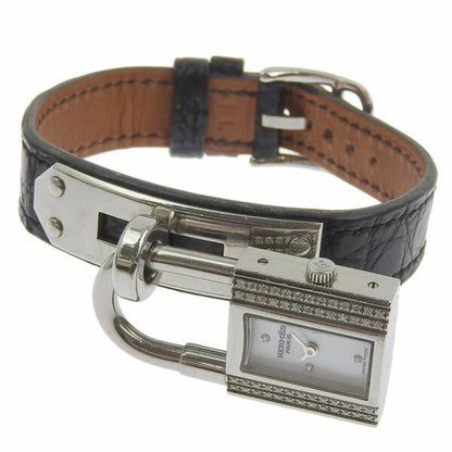 HERMES Kelly Watch Ladies Quartz KE1.231 Leather gg