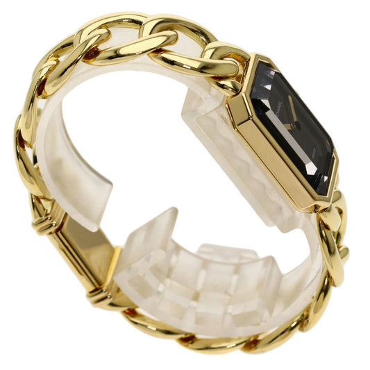 Chanel Premiere L Watch K18 Yellow Gold / K18YG Ladies CHANEL