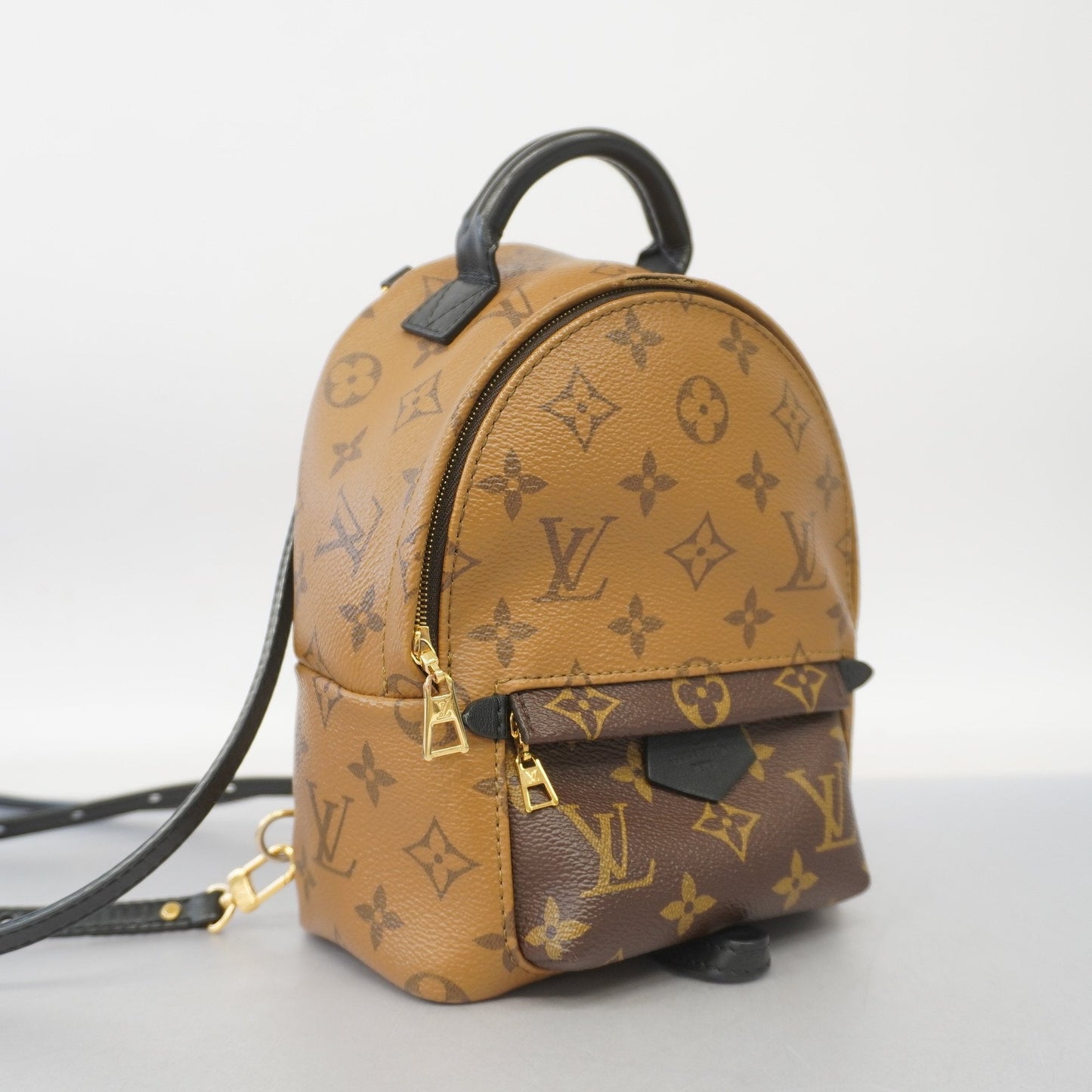 Louis Vuitton rucksack monogram reverse palm spring bag pack MINI M44872