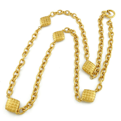 CHANEL Necklace Long Gold Ladies Metal