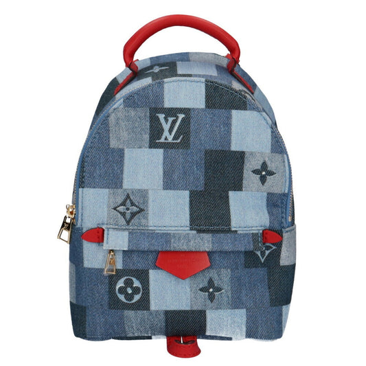 Louis Vuitton Palm Springs Backpack Mini Monogram Rucksack Daypack Women's