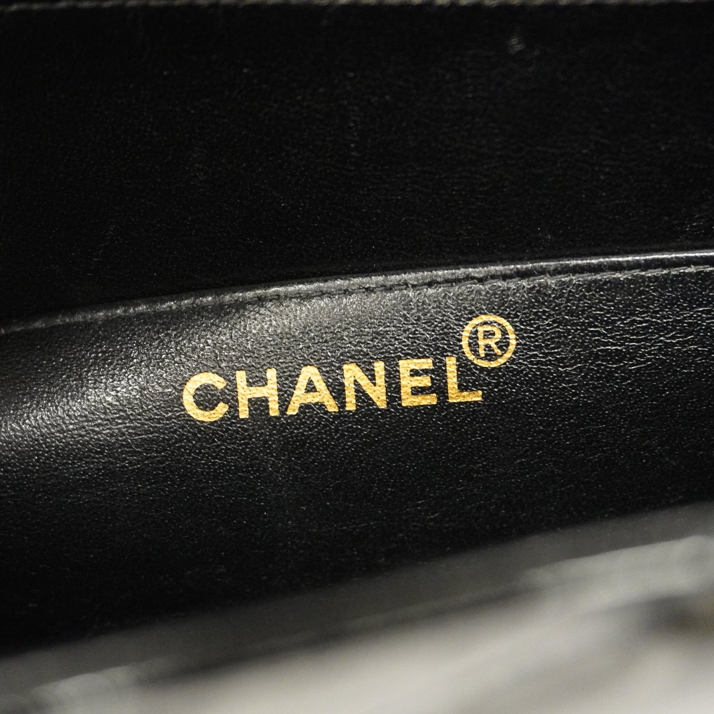 Chanel  Matelasse Business Bag Women's Patent Leather Briefcase Black