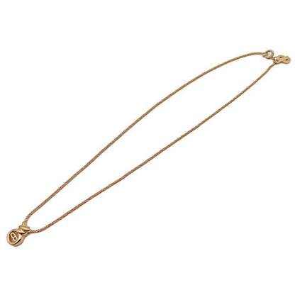 CHRISTIAN DIOR Necklace Women's Gold