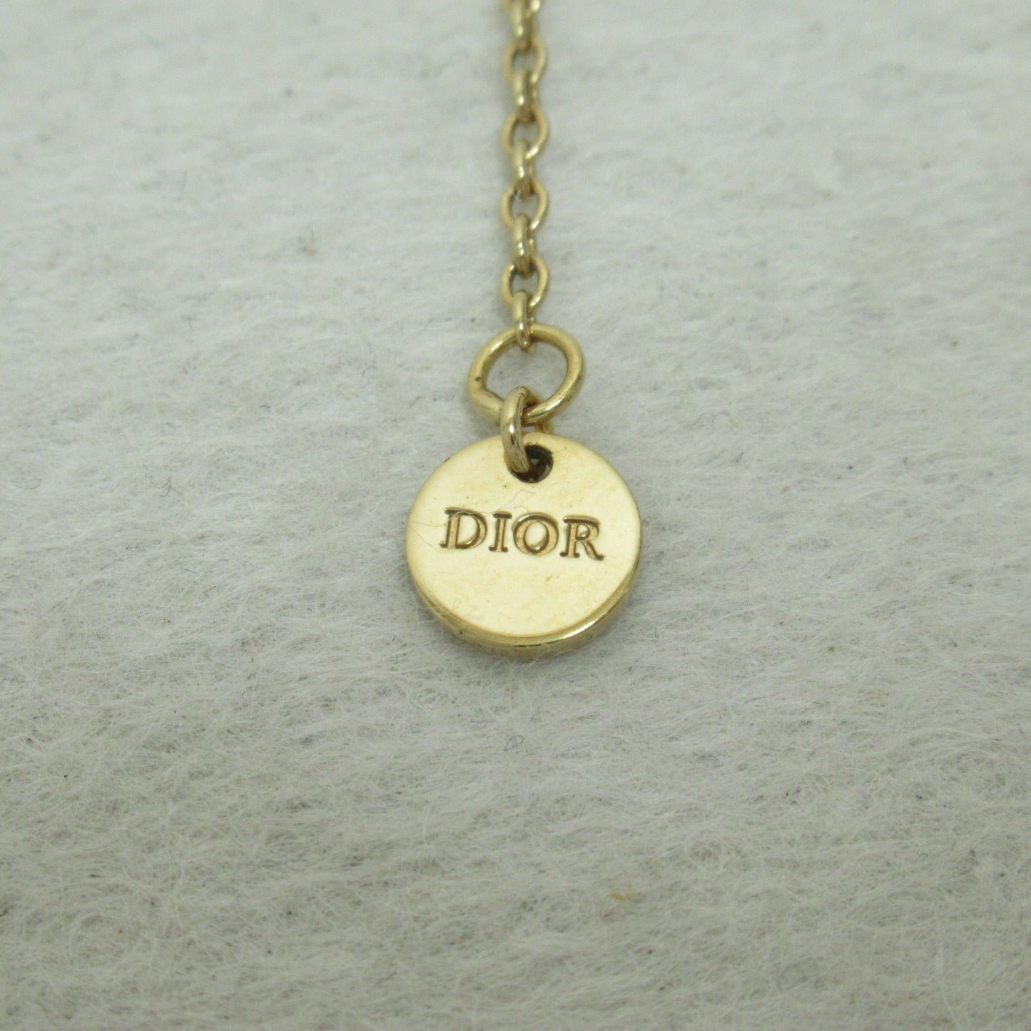 Dior Claire Die Lune Necklace Necklace Gold Gold Plated Gold