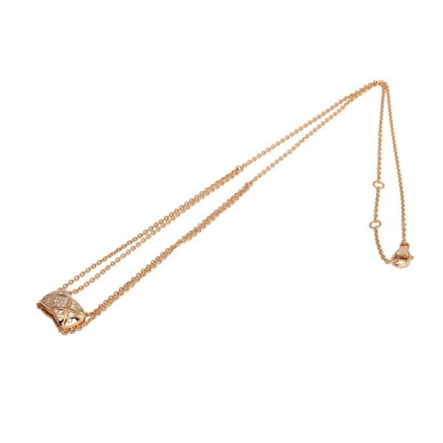 CHANEL Coco Crush K18PG pink gold necklace