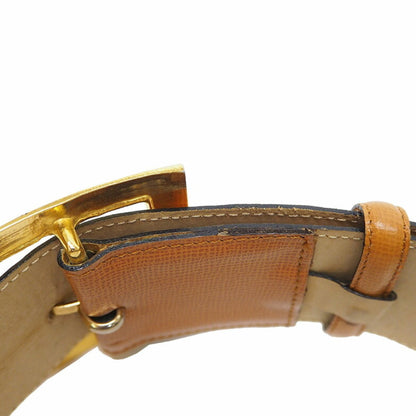 CHRISTIAN DIOR Vintage Parisienne Belt Camel