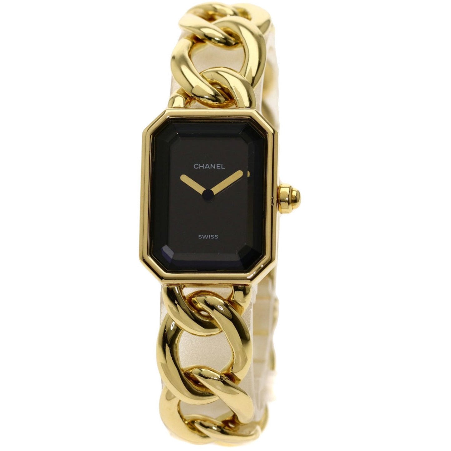 Chanel Premiere L Watch K18 Yellow Gold / K18YG Ladies CHANEL