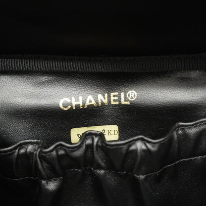 CHANEL   Vanity Bag Women's Caviar Leather Vanity Bag Black