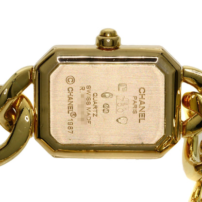 Chanel Premiere L Watch K18 Yellow Gold / K18YG Ladies CHANEL