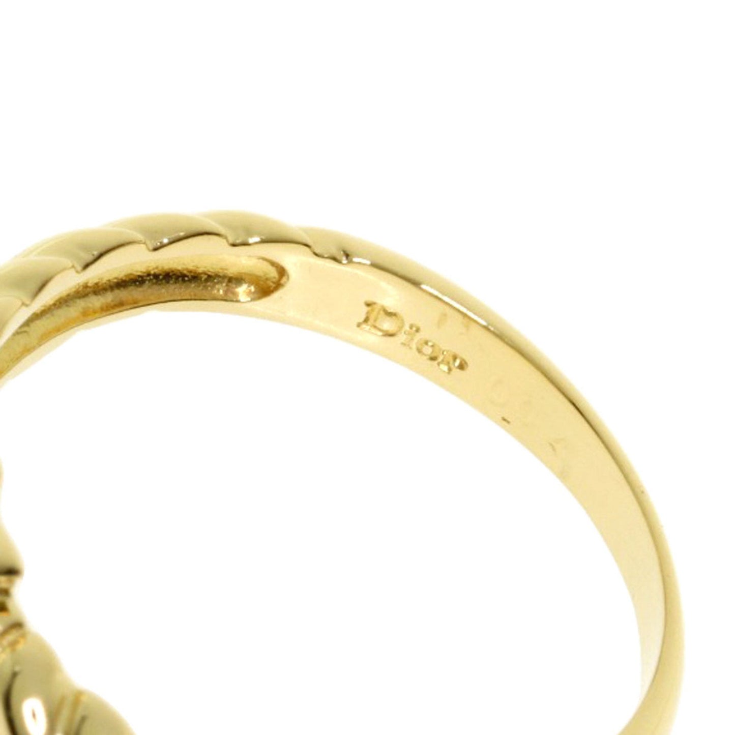 Christian Dior Diamond Rings & K18 Yellow Gold Ladies