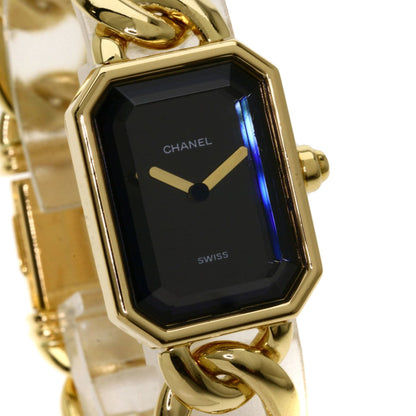 Chanel Premiere L Watch K18 Yellow Gold / K18YG Ladies CHANEL